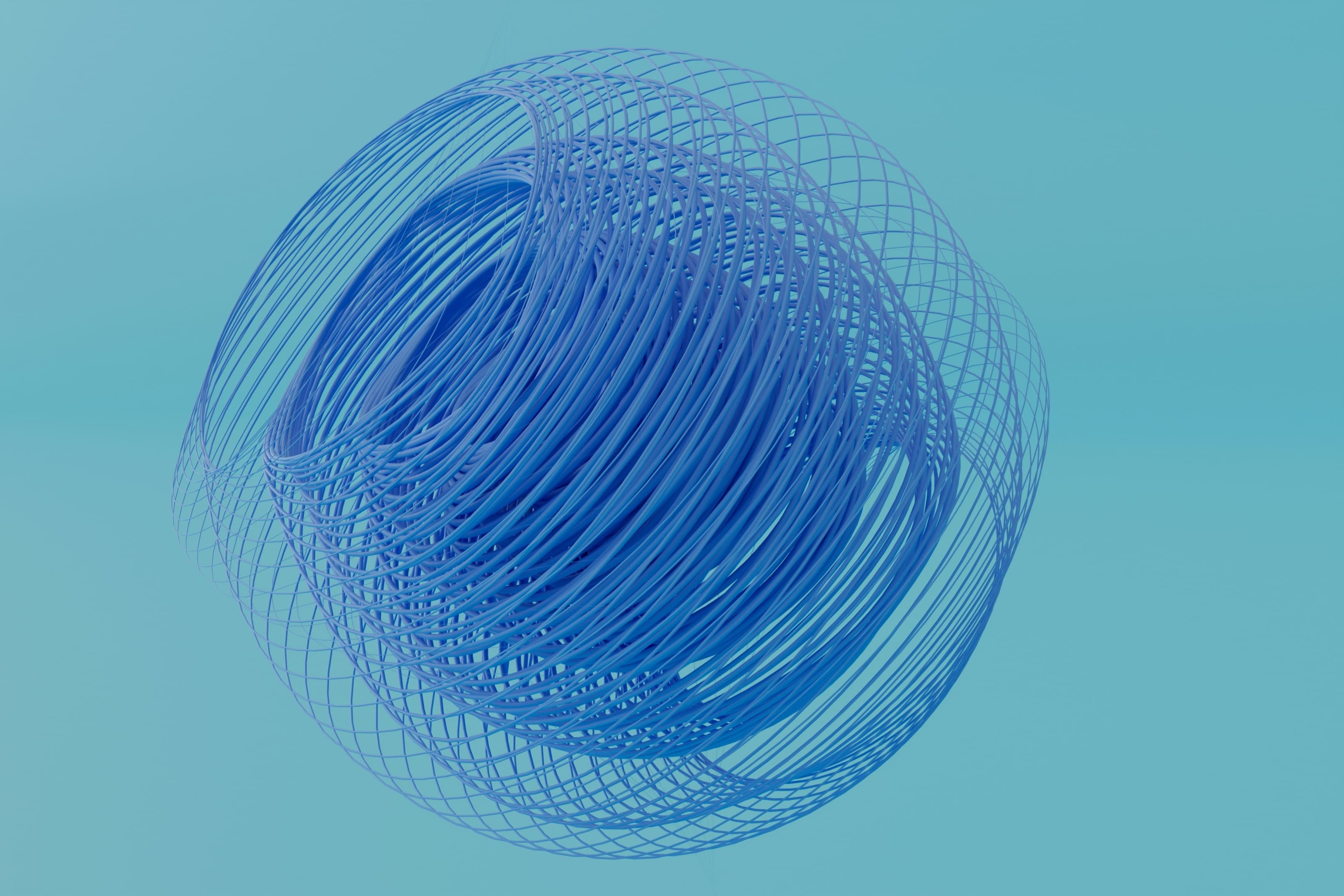 Fluid ribbon of light — distilled knowledge ready for the next model.